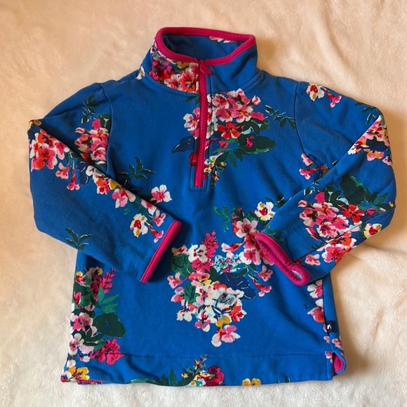 Joules Other - Joules Floral Half Zip Sweatshirt